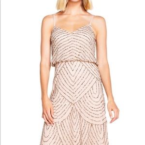 Adrianna Papell beaded dress